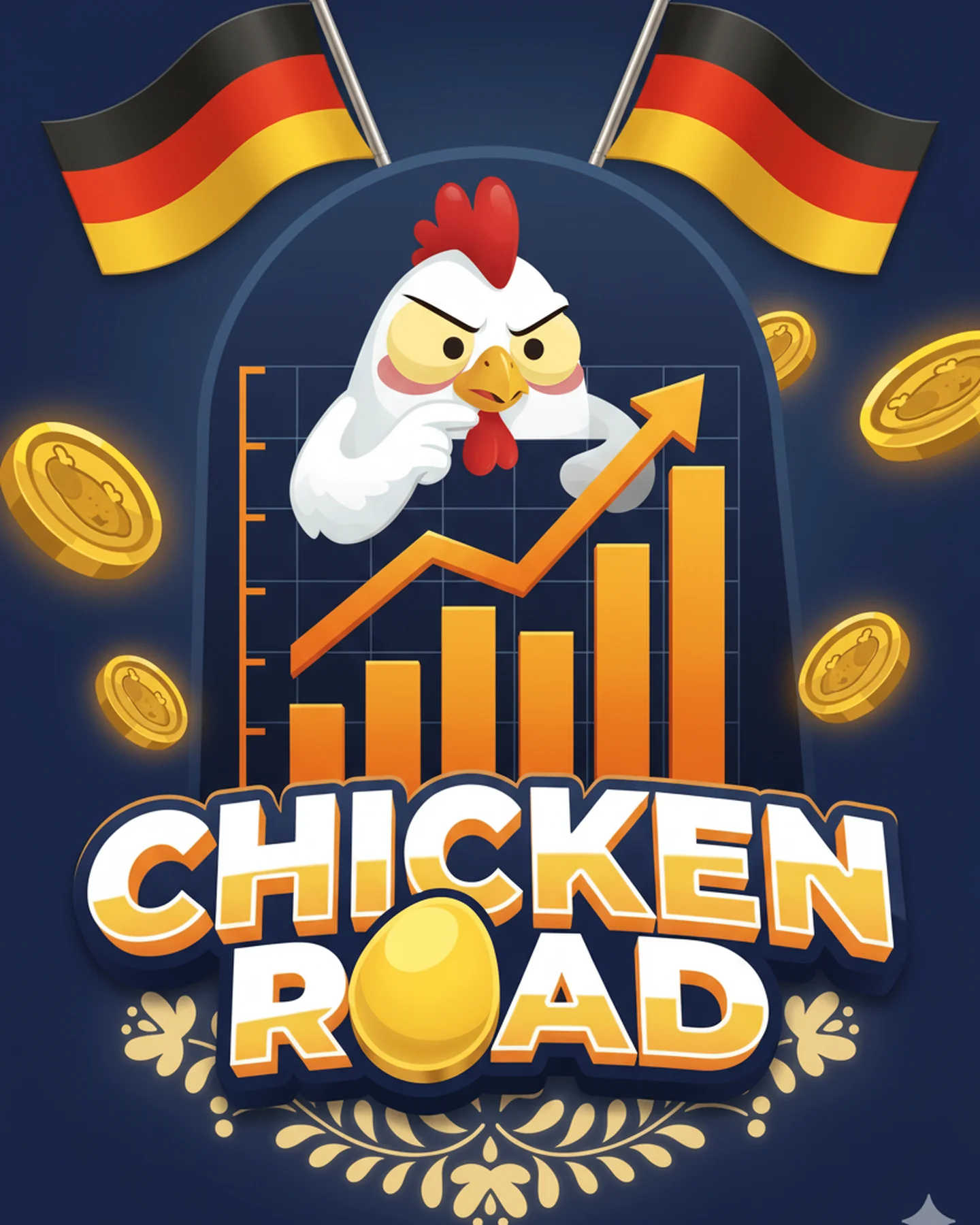 Chicken Road Strategie Diagramm mit Cashout-Multiplikator x1,5 bis x2,5